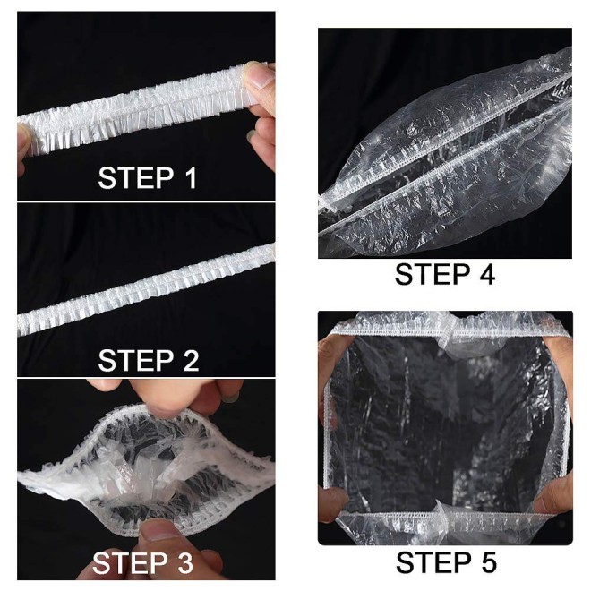 DISPOSABLE SHOWER CAP (100PCS)